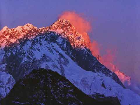 
Everest, Nuptse, Lhotse Sunset From Gokyo Ri - Nepal: Kathmandu Valley, Chitwan, Annapurna, Mustang, Everest (Lonely Planet Pictorial) book
